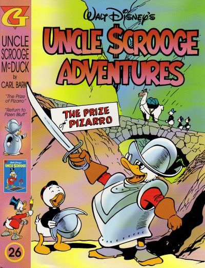 Cover for Walt Disney's Uncle Scrooge Adventures in Color (Gladstone, 1996 series) #26