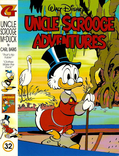 Cover for Walt Disney's Uncle Scrooge Adventures in Color (Gladstone, 1996 series) #32