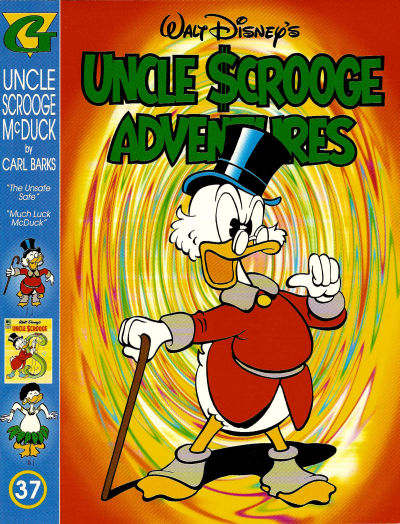 Cover for Walt Disney's Uncle Scrooge Adventures in Color (Gladstone, 1996 series) #37