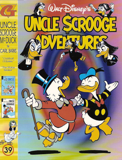 Cover for Walt Disney's Uncle Scrooge Adventures in Color (Gladstone, 1996 series) #39