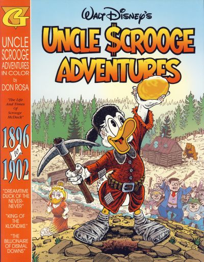 Cover for Walt Disney's Uncle Scrooge Adventures in Color (Gladstone, 1996 series) #1896-1902
