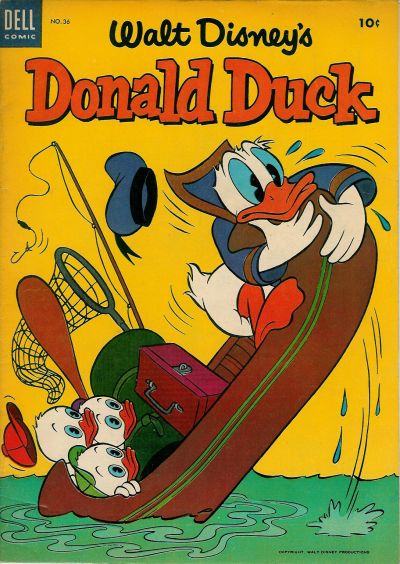 Cover for Walt Disney's Donald Duck (Dell, 1952 series) #36