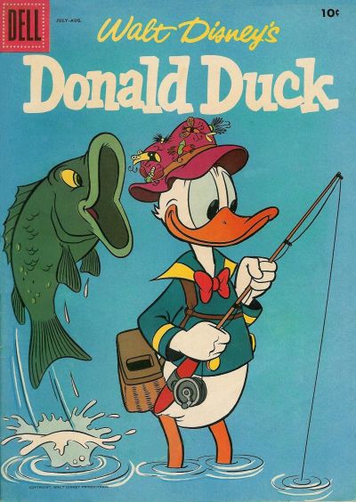 Cover for Walt Disney's Donald Duck (Dell, 1952 series) #54