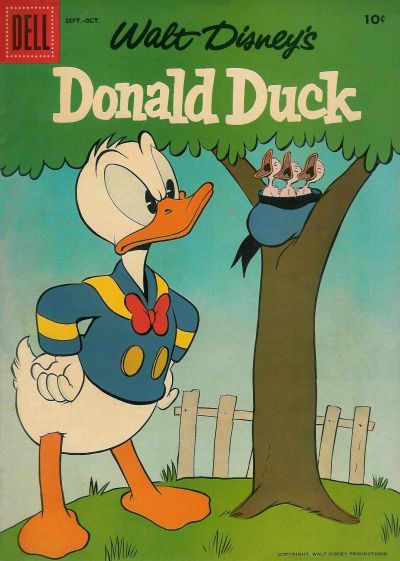 Cover for Walt Disney's Donald Duck (Dell, 1952 series) #55