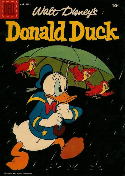 Cover for Walt Disney's Donald Duck (Dell, 1952 series) #58