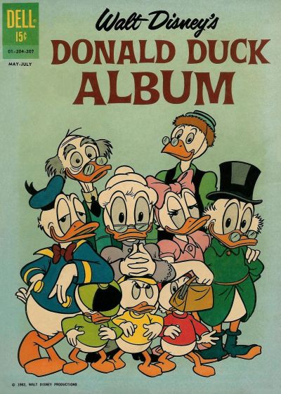 Cover for Walt Disney's Donald Duck Album (Dell, 1962 series) #01204-207