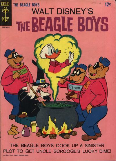 Cover for Walt Disney the Beagle Boys (Western, 1964 series) #2