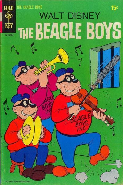 Cover for Walt Disney the Beagle Boys (Western, 1964 series) #9