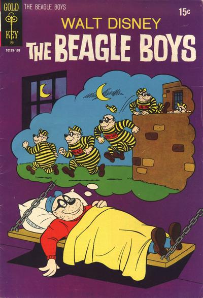 Cover for Walt Disney the Beagle Boys (Western, 1964 series) #12