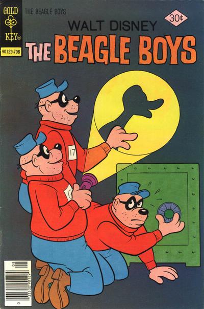 Cover for Walt Disney the Beagle Boys (Western, 1964 series) #36 [Gold Key]