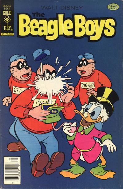 Cover for Walt Disney the Beagle Boys (Western, 1964 series) #43 [Gold Key]