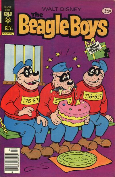Cover for Walt Disney the Beagle Boys (Western, 1964 series) #45 [Gold Key]