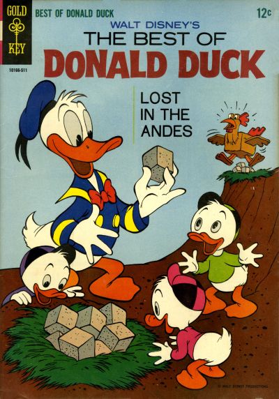 Cover for Walt Disney's the Best of Donald Duck (Western, 1965 series) #1