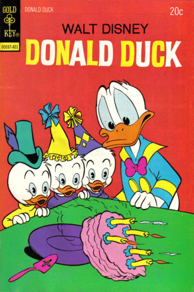 Cover for Donald Duck (Western, 1962 series) #154 [Gold Key]