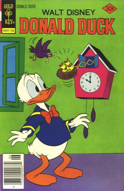 Cover for Donald Duck (Western, 1962 series) #184 [Gold Key]