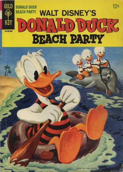 Cover for Walt Disney's Donald Duck Beach Party (Western, 1965 series) #1