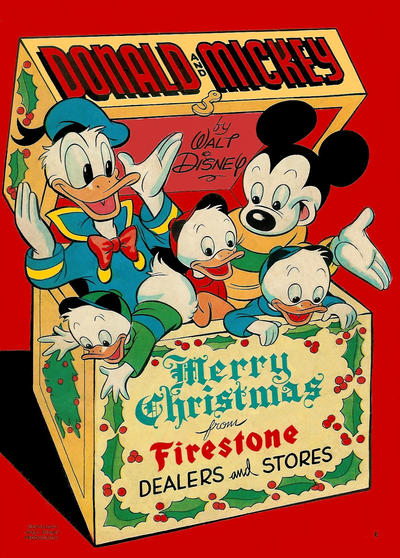 Cover for Donald and Mickey Merry Christmas (Dell, 1943 series) #1949