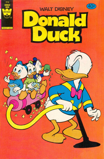 Cover for Donald Duck (Western, 1962 series) #219