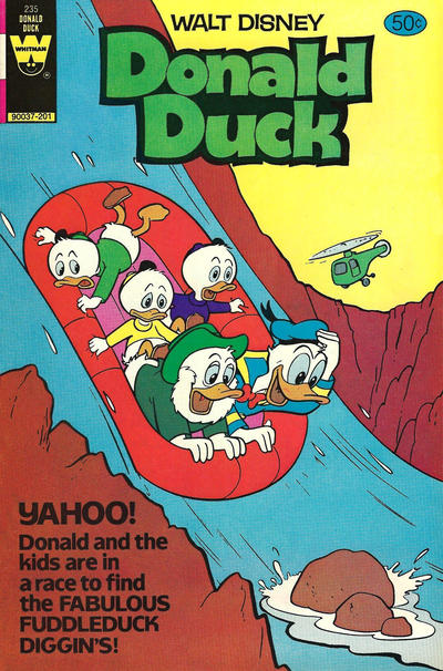 Cover for Donald Duck (Western, 1962 series) #235