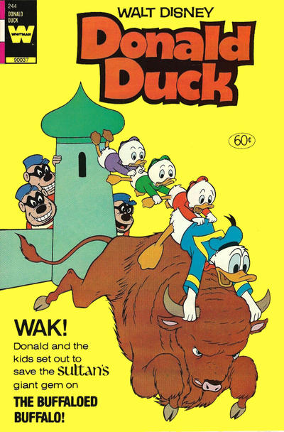 Cover for Donald Duck (Western, 1962 series) #244