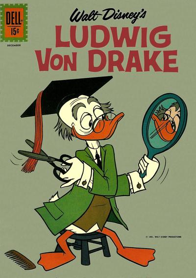 Cover for Walt Disney's Ludwig Von Drake (Dell, 1961 series) #1
