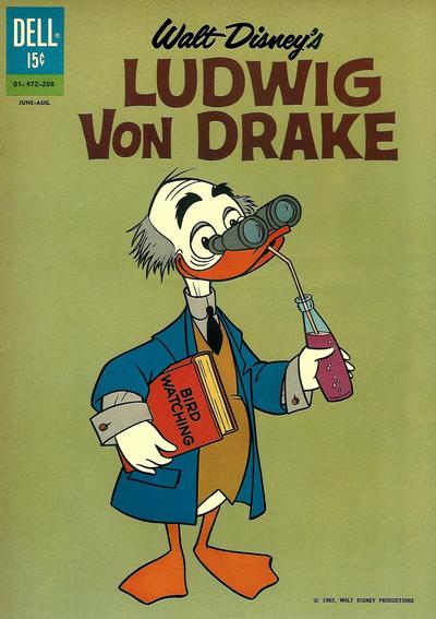 Cover for Walt Disney's Ludwig Von Drake (Dell, 1961 series) #4