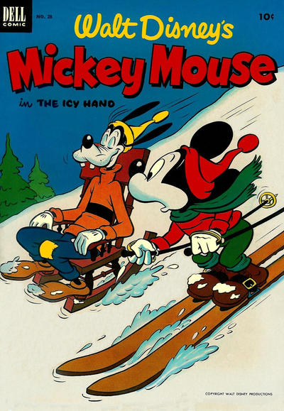 Cover for Walt Disney's Mickey Mouse (Dell, 1952 series) #28