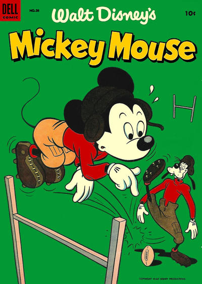 Cover for Walt Disney's Mickey Mouse (Dell, 1952 series) #38