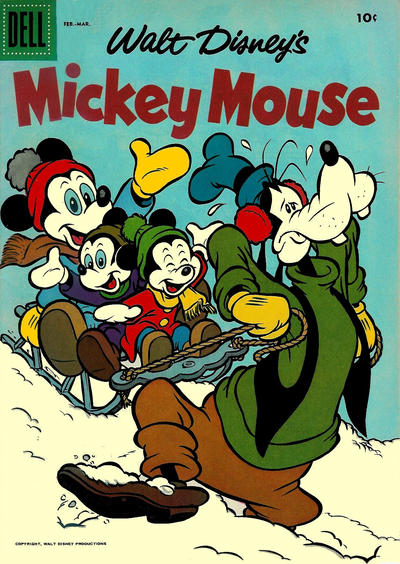 Cover for Walt Disney's Mickey Mouse (Dell, 1952 series) #52