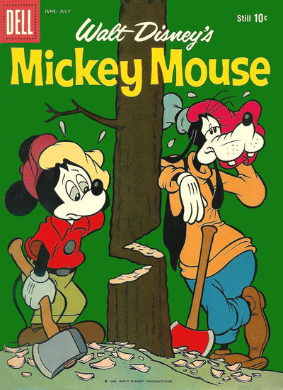 Cover for Walt Disney's Mickey Mouse (Dell, 1952 series) #66