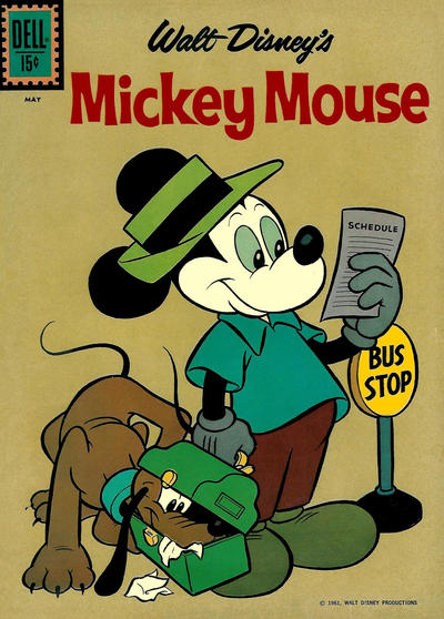 Cover for Walt Disney's Mickey Mouse (Dell, 1952 series) #77