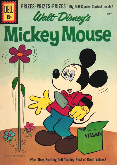 Cover for Walt Disney's Mickey Mouse (Dell, 1952 series) #78