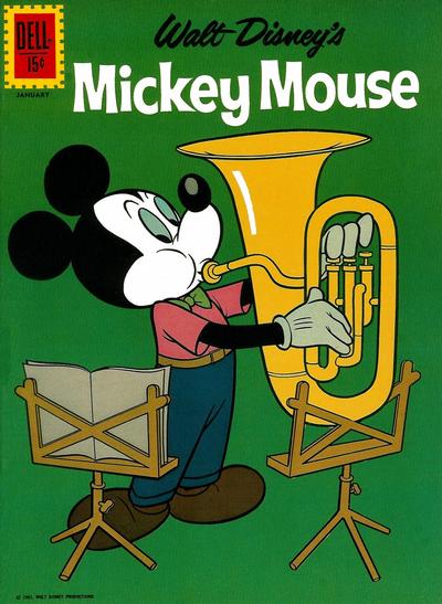 Cover for Walt Disney's Mickey Mouse (Dell, 1952 series) #81