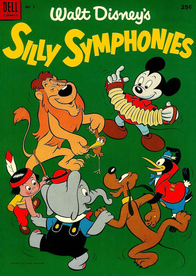 Cover for Walt Disney's Silly Symphonies (Dell, 1952 series) #2