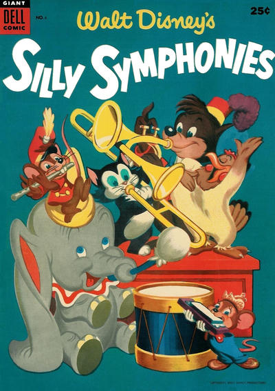 Cover for Walt Disney's Silly Symphonies (Dell, 1952 series) #4