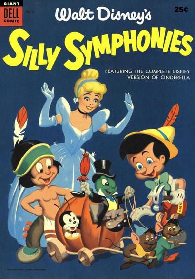 Cover for Walt Disney's Silly Symphonies (Dell, 1952 series) #5