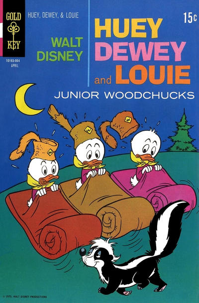 Cover for Walt Disney Huey, Dewey and Louie Junior Woodchucks (Western, 1966 series) #5
