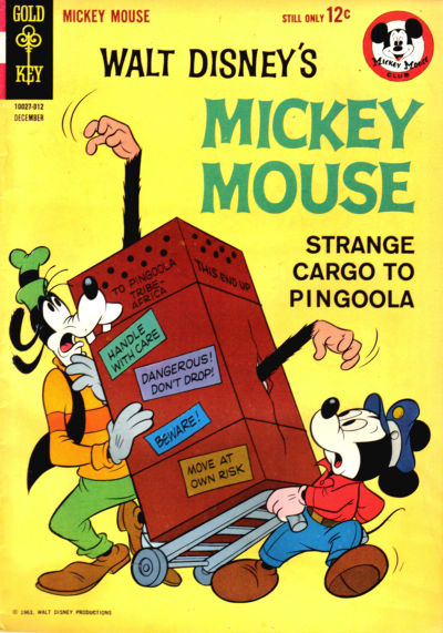 Cover for Mickey Mouse (Western, 1962 series) #91