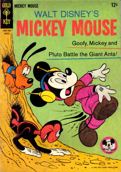 Cover for Mickey Mouse (Western, 1962 series) #102