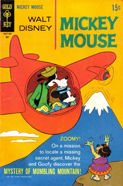 Cover for Mickey Mouse (Western, 1962 series) #121