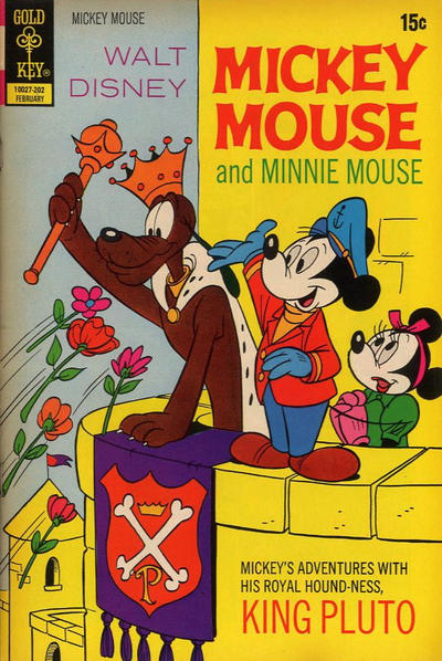 Cover for Mickey Mouse (Western, 1962 series) #134 [Gold Key]