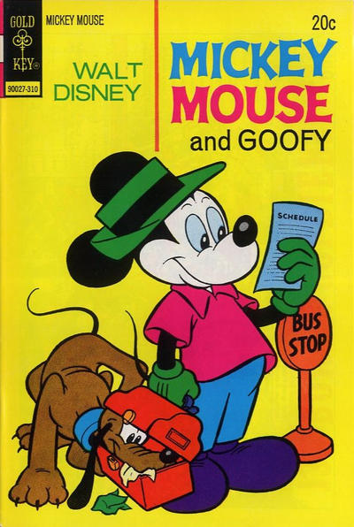 Cover for Mickey Mouse (Western, 1962 series) #145 [Gold Key]