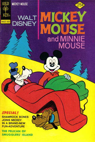 Cover for Mickey Mouse (Western, 1962 series) #151 [Gold Key]