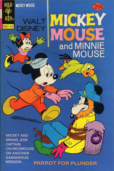 Cover for Mickey Mouse (Western, 1962 series) #152 [Gold Key]