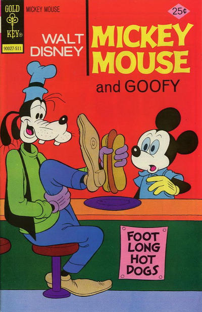 Cover for Mickey Mouse (Western, 1962 series) #160 [Gold Key]