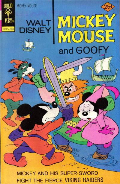 Cover for Mickey Mouse (Western, 1962 series) #165 [Gold Key]