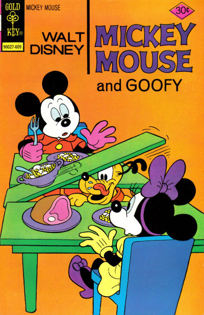 Cover for Mickey Mouse (Western, 1962 series) #166 [Gold Key]
