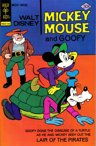 Cover for Mickey Mouse (Western, 1962 series) #170 [Gold Key]