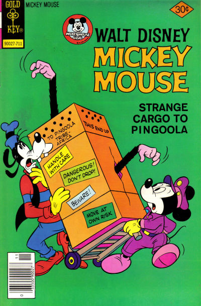 Cover for Mickey Mouse (Western, 1962 series) #177 [Gold Key]