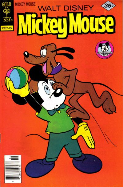 Cover for Mickey Mouse (Western, 1962 series) #182 [Gold Key]